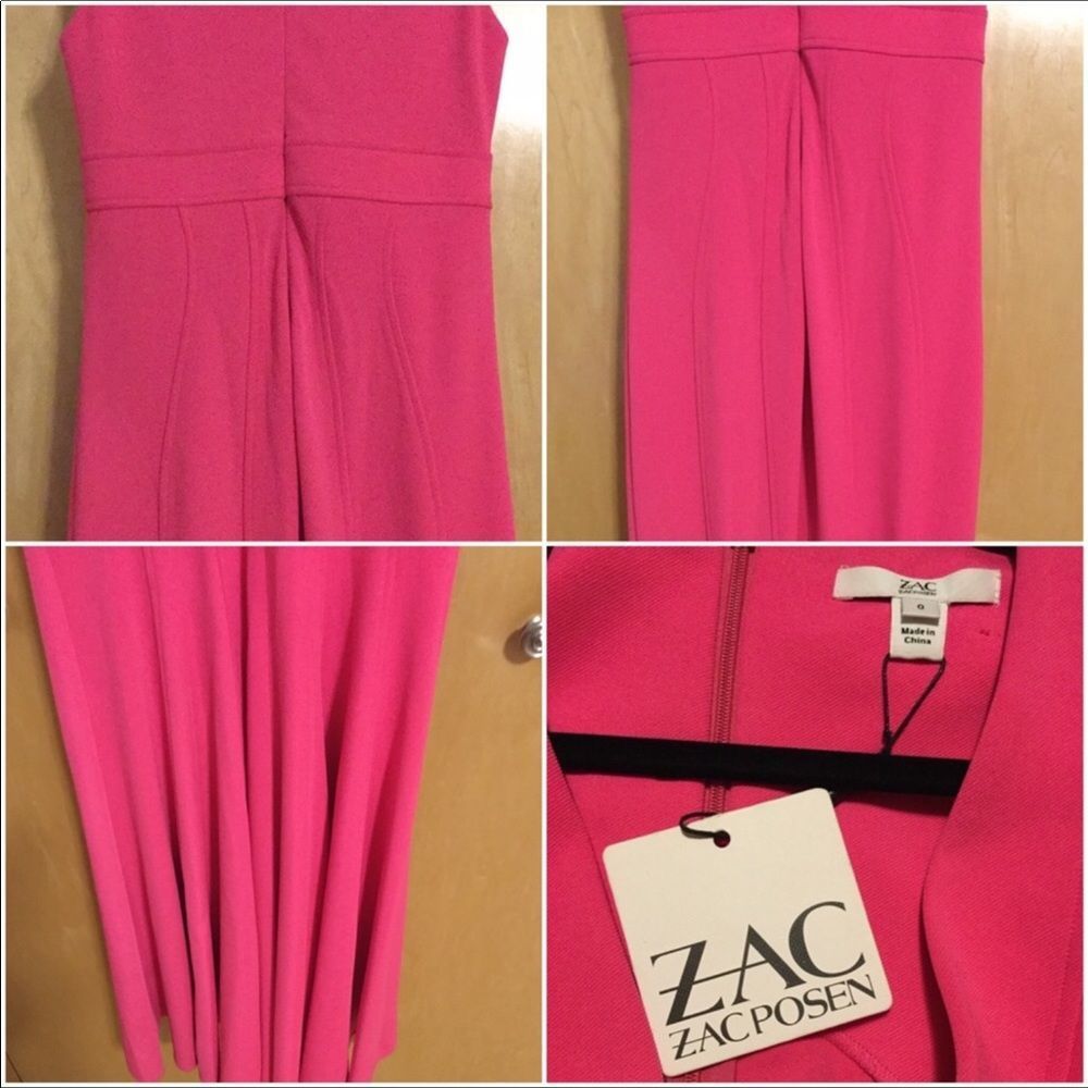Zac Zac Posen Ariana Sleeveless Ponte Bodycon Gown - Picture 3 of 6